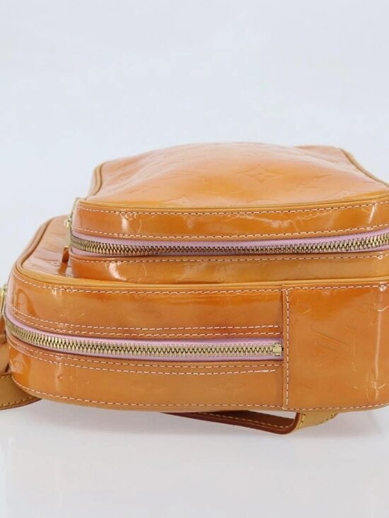 LOUIS VUITTON Monogram Vernis Marley Backpack Pink M91039 LV Auth mr1994 main image 5